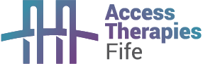 Access Therapies Fife NHS Logo